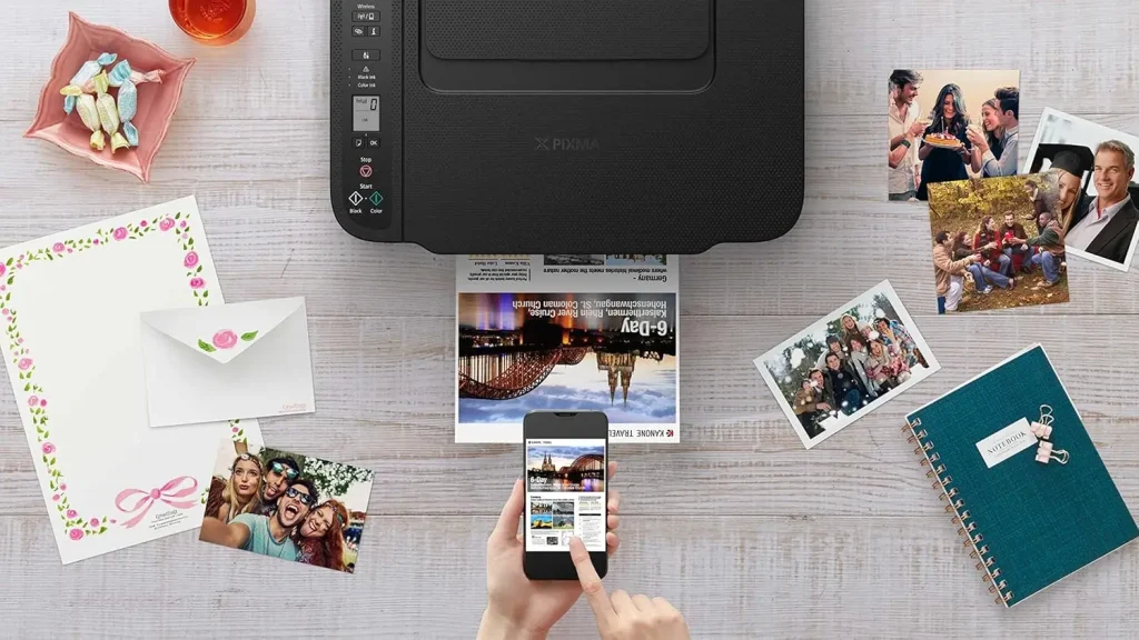 Imprimante multifonction Canon PIXMA TS3550i jet d’encre Wi-Fi noire