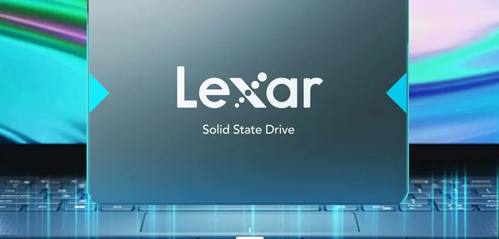 SSD SATA Lexar NS100 256 Go pour PC portable et ordinateur de bureau