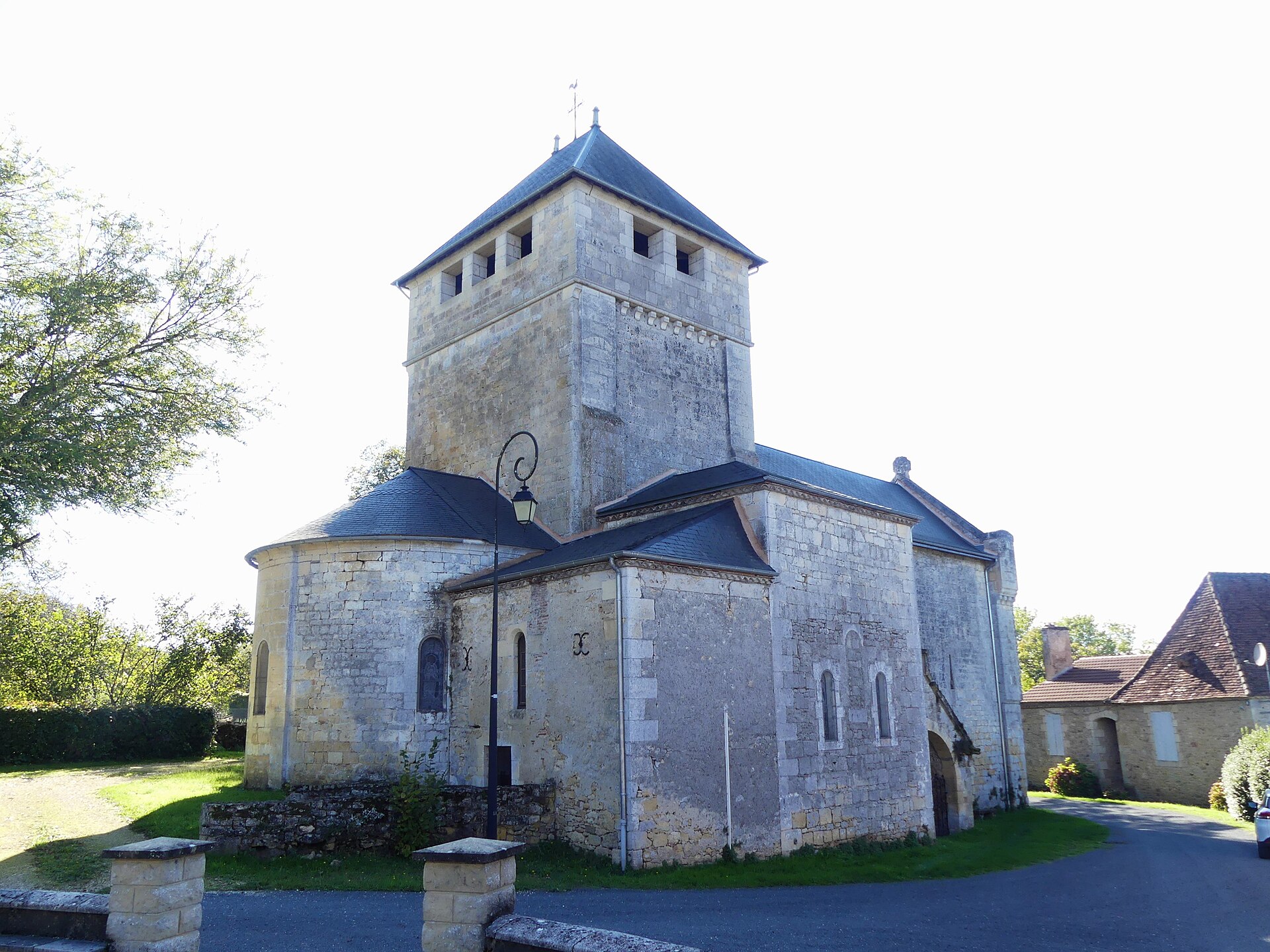 L’église de Alles‑sur‑Dordogne
