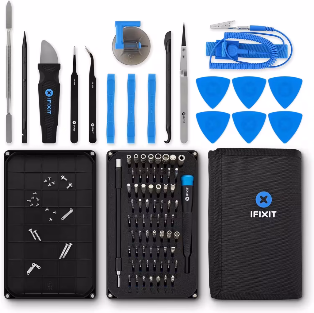 Kit d’outils iFixit pour réparation de smartphones, PC portables et appareils électroniques
