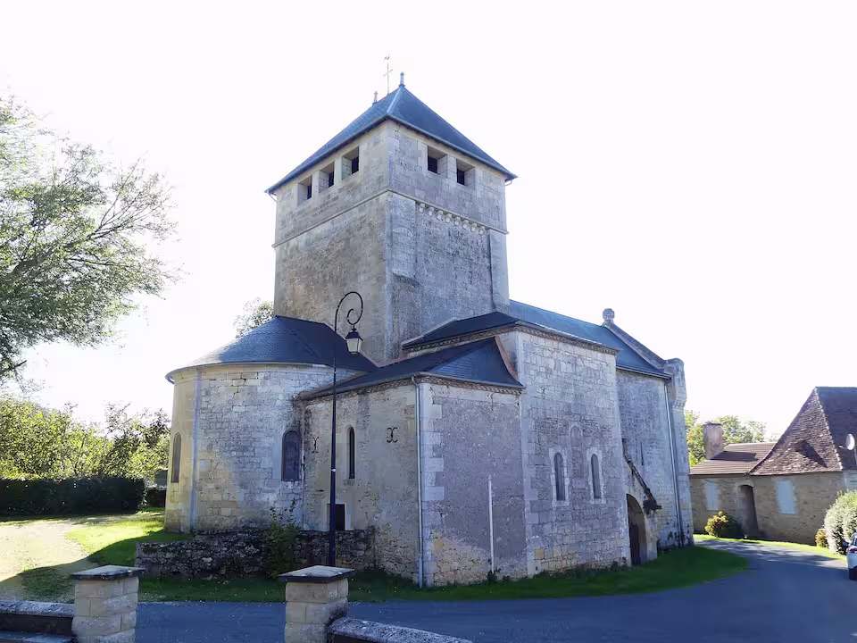 L’église de Alles-sur-Dordogne