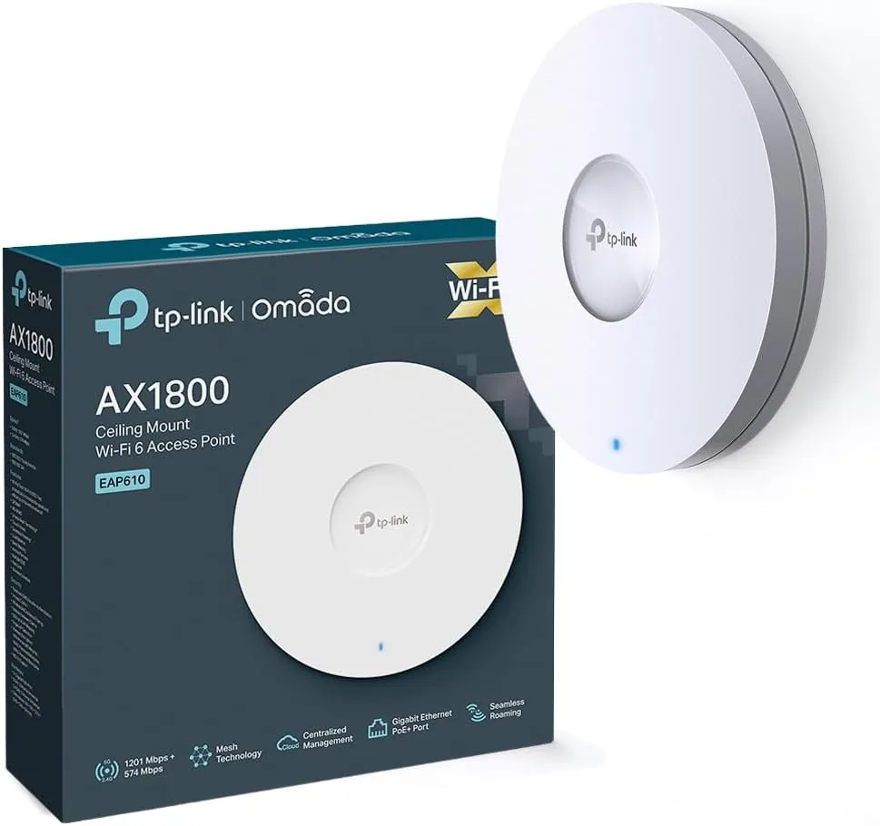 Point d’accès Wi-Fi 6 TP-Link Omada EAP610